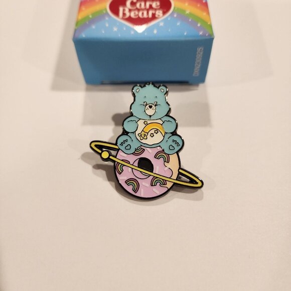 Loungefly Care Bears Wish Bear with Donut Planet Pin Blind Box Space NEW Opened - Picture 5 of 10